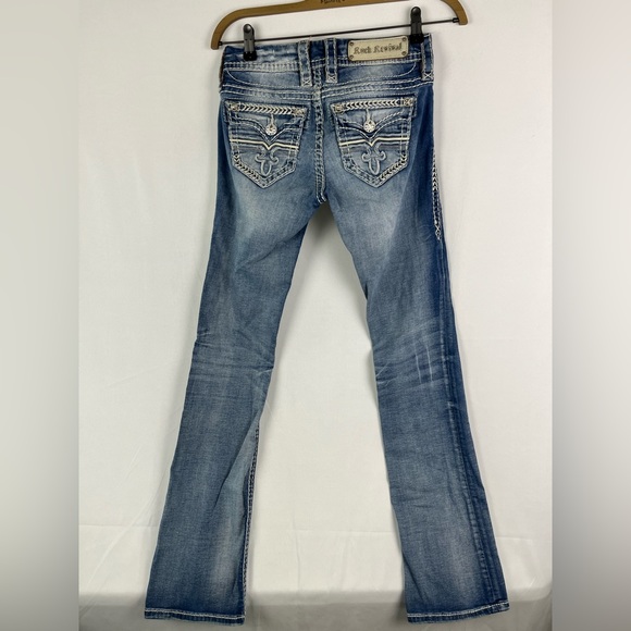 Rock Revival Women’s “Monica” Slim Boot Cut Jeans Size: 26 - Picture 2 of 5